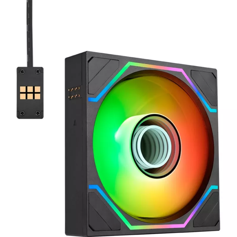 Thermaltake SWAFAN 120 EX INFINITY Black 3-Pack 120mm PWM ARGB ventole