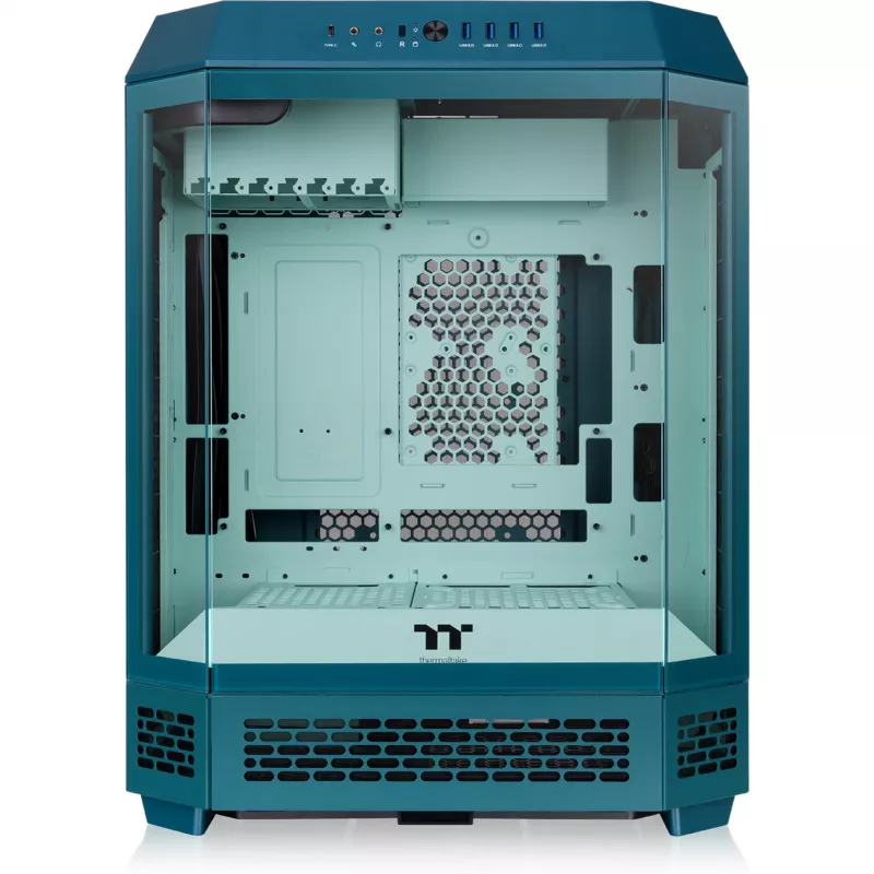 Thermaltake The Tower 600 Transformative Teal case full tower, 3x vetro temperato, E-ATX, USB-C