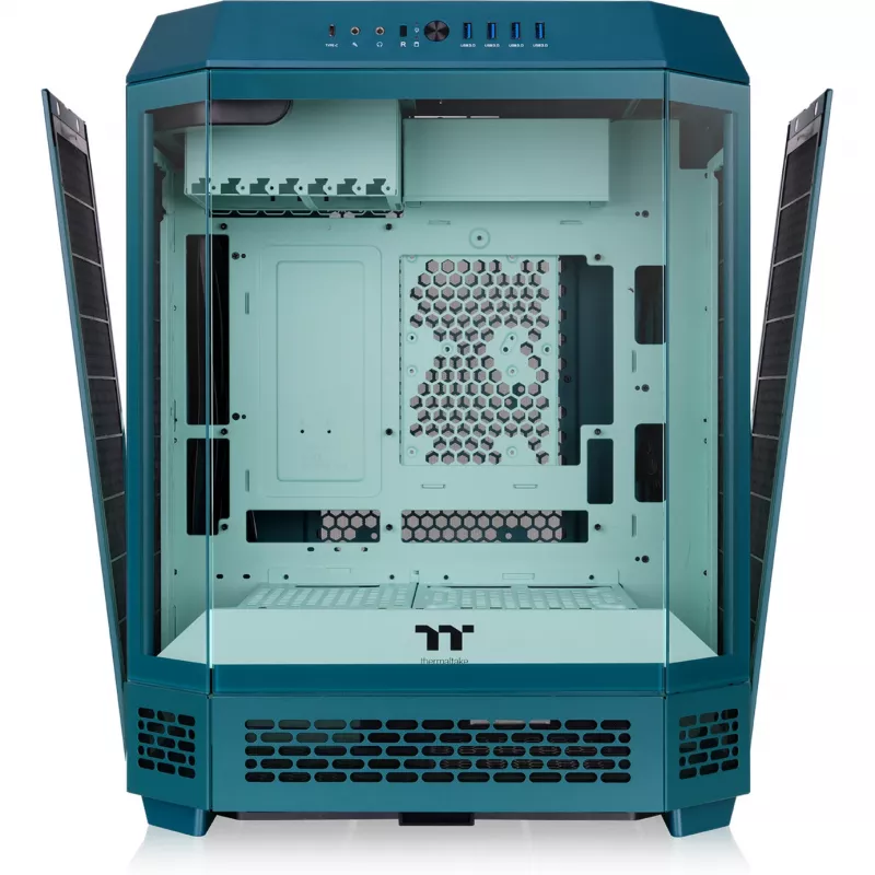 Thermaltake The Tower 600 Transformative Teal case full tower, 3x vetro temperato, E-ATX, USB-C