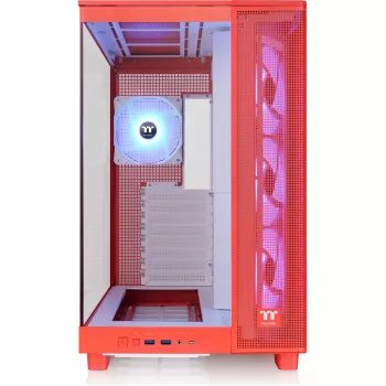 Thermaltake View 380 XL TG ARGB Flaming Orange case mid tower
