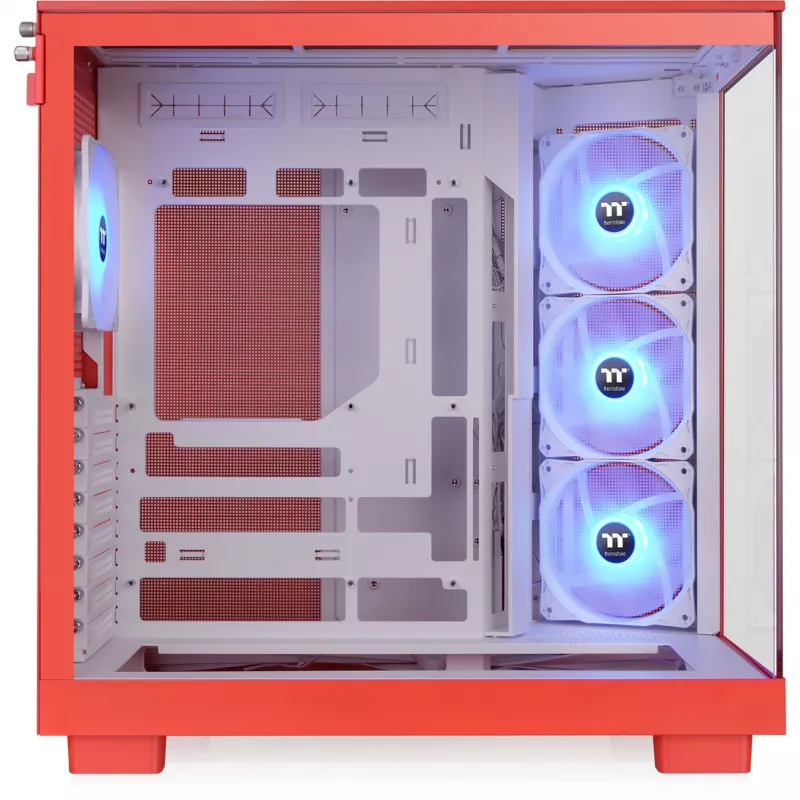Thermaltake View 380 XL TG ARGB Flaming Orange case mid tower