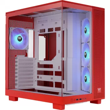 Thermaltake View 380 XL TG ARGB Flaming Orange case mid tower
