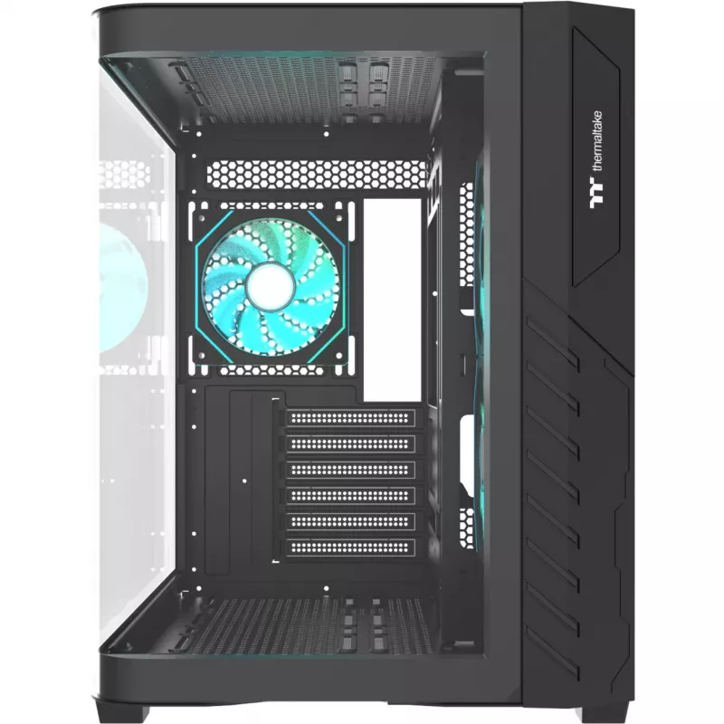 Thermaltake Vision 330 CR ARGB SE Edition case mid tower, nero, 3 pannelli in vetro temperato, 3 ventole CT140 ARGB