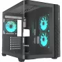 Thermaltake Vision 330 CR ARGB SE Edition case mid tower, nero, 3 pannelli in vetro temperato, 3 ventole CT140 ARGB