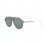 Thom Browne TB809BGRYSLV5 Occhiali da sole unisex - montatura grigia, lenti a specchio argentate, 55/18/145 mm