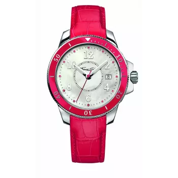 THOMAS SABO Rebel at Heart Orologio cronografo al quarzo unisex 44 mm nero acciaio inox e pelle