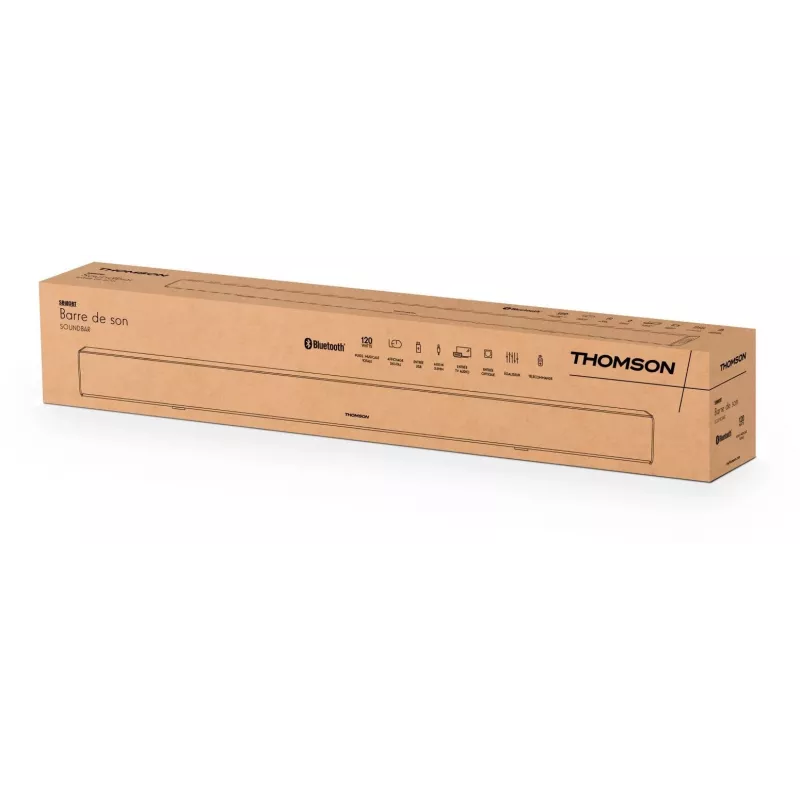 THOMSON SB180BT Soundbar Bluetooth (120W, 2.0 canali, nero)