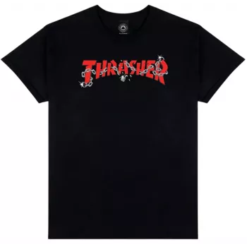 Thrasher T-Shirt Chains di Daniel Shepard Tan taglia L