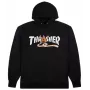 Thrasher x Toy Machine Hoodie Pyramid nero L