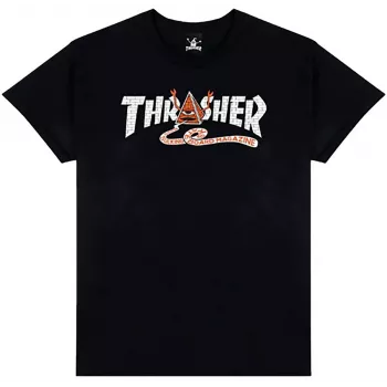 Thrasher x Toy Machine T-shirt Pyramid nero M