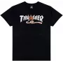 Thrasher x Toy Machine T-shirt Pyramid nero M