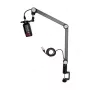 THRONMAX Caster Stand braccio a giraffa per microfono XLR