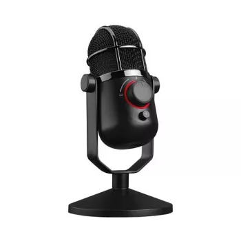 THRONMAX Mdrill Dome Jet Black microfono a condensatore USB 48kHz