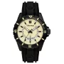 TIMBERLAND orologio da uomo al quarzo Medford 46mm quadrante beige cinturino in silicone nero 15578JSB-14P