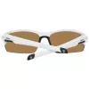Timberland Occhiali da sole uomo TB9173-7021D - Montatura nero opaco, lenti polarizzate verdi