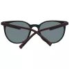 TIMBERLAND Occhiali da sole uomo TB9176-5302D - montatura nera opaca, lenti grigie polarizzate, 53mm