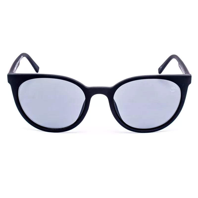 TIMBERLAND Occhiali da sole uomo TB9176-5302D - montatura nera opaca, lenti grigie polarizzate, 53mm