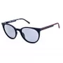 TIMBERLAND Occhiali da sole uomo TB9176-5302D - montatura nera opaca, lenti grigie polarizzate, 53mm