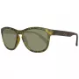 Timberland Uomo TB9102-5455R Occhiali da sole polarizzati - montatura nero opaco, lenti verdi
