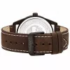 TIMBERLAND orologio uomo TBL16004JYU03 43mm quadrante blu bracciale in pelle marrone