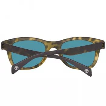 Timberland TB9080-5055R Occhiali da sole uomo polarizzati, tan/verde
