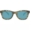 Timberland TB9080-5055R Occhiali da sole polarizzati da uomo, Tan/verde