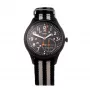 TIMEX Expedition North Field Post orologio meccanico a carica manuale da uomo 41mm cassa in acciaio inox quadrante nero cinturino in pelle marrone TW2V10600LG