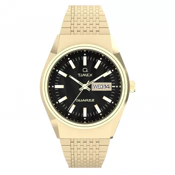 Orologio uomo Timex Expedition North Field Post Solar 42mm - quadrante nero, cinturino in pelle marrone, quarzo solare