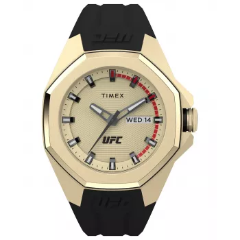 TIMEX Expedition North Field Post Solar orologio da uomo TW2V57100 44mm quadrante nero cinturino in pelle ecologica