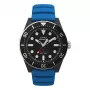 Timex Expedition North Field Post Solar orologio uomo TW2Y02500 - 43 mm quadrante nero, cinturino in tessuto verde, vetro zaffiro
