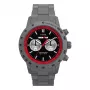 Timex Orologio uomo TW2Y02000 Expedition North Field Post Solar 44mm - quadrante nero e cinturino in tessuto ecologico