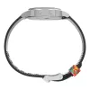Timex Unisex TW2Y46800 Orologio al quarzo 34mm argento blu in acciaio inox