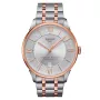 TISSOT T-Classic Chemin des Tourelles Orologio automatico uomo 42mm acciaio inox con PVD oro rosa