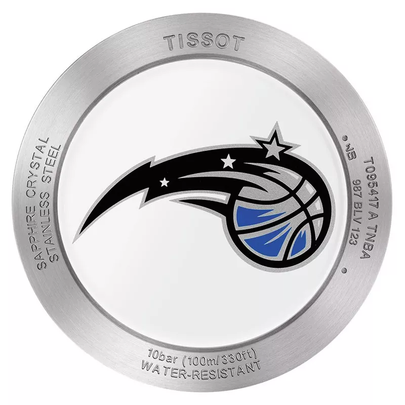 TISSOT T-Classic PR 50 cronografo da uomo 42mm quadrante argento cinturino in pelle marrone