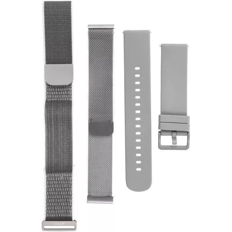 Titmo Loop I-110 Smartband argento con ECG, HRV, FC, PA, SpO2, IP68