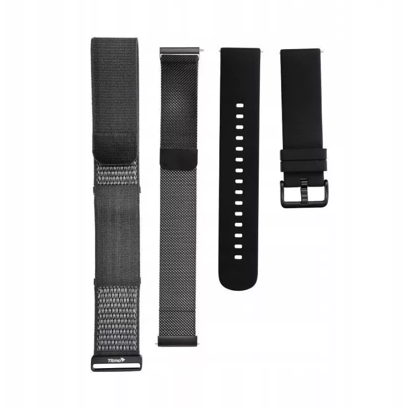 Titmo Loop I-110 Smartband nero con ECG, HRV, pressione sanguigna, SpO2, IP68