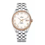 TITONI Airmaster orologio da uomo svizzero automatico 878SRG-657 41mm oro rosa PVD acciaio inox pelle marrone