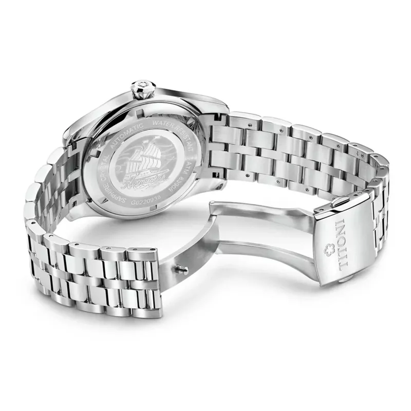 TITONI orologio automatico uomo 83908S-690 40mm acciaio inox