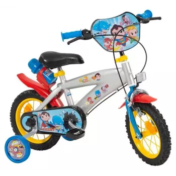 Toimsa DC Boy Friends 12 Bicicletta per bambini 12 pollici con rotelle