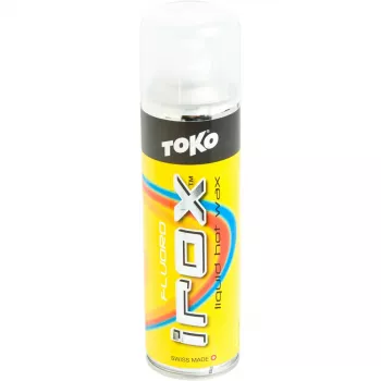 Toko Irox Fluoro Liquid Wax 250ml - alto contenuto di fluoro per neve bagnata