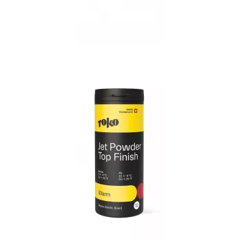 Toko Jet Powder Top Finish Warm 30 g sciolina da sci