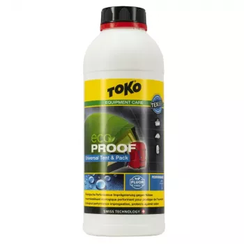 TOKO Tent and Pack Proof 1000 ml Refill - Impermeabilizzante e trattamento idrorepellente per tende, zaini, tessuti outdoor