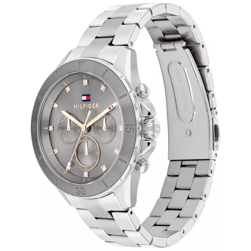 Tommy Hilfiger Damon orologio uomo al quarzo analogico 40mm acciaio quadrante blu