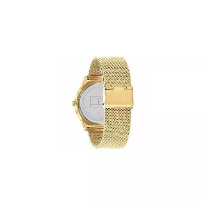 Tommy Hilfiger Orologio uomo 1710469 analogico al quarzo 40mm quadrante blu cinturino in pelle marrone