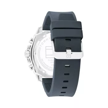 Tommy Hilfiger Orologio da uomo 1710687 Quarzo analogico 48 mm Acciaio inox Quadrante blu