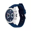 Tommy Hilfiger Orologio uomo 1792027 analogico al quarzo 44mm quadrante blu argento acciaio inox