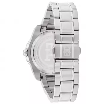 Tommy Hilfiger uomo 1792131 orologio al quarzo analogico 42mm quadrante blu pelle marrone