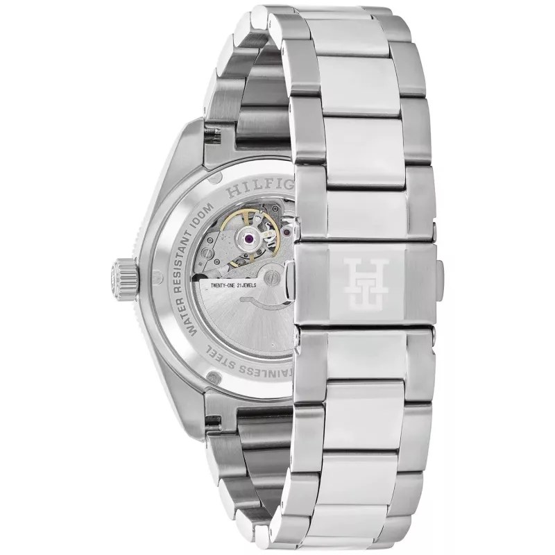 Tommy Hilfiger Orologio uomo 1792154 al quarzo acciaio inox 40mm quadrante blu