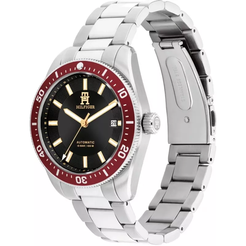 Tommy Hilfiger Orologio uomo 1792154 al quarzo acciaio inox 40mm quadrante blu
