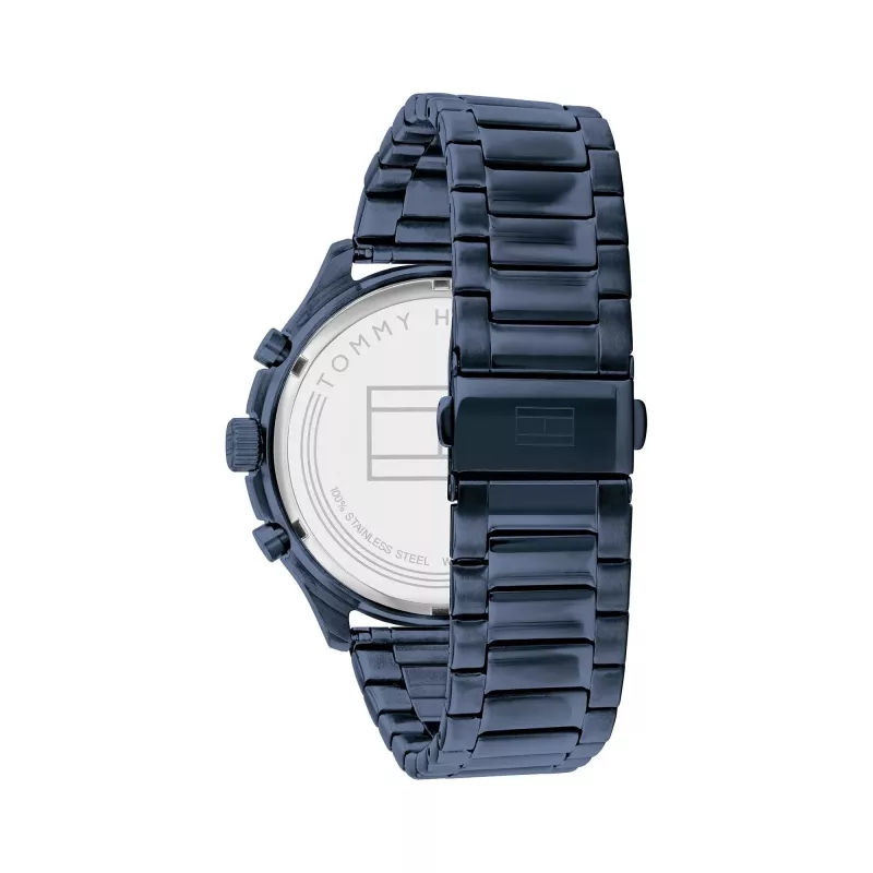 Tommy Hilfiger Damon Orologio al quarzo uomo 1791853 44mm blu silicone